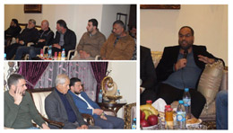 لقاء سياسي للدكتور نصر الله في بلدة رزاي