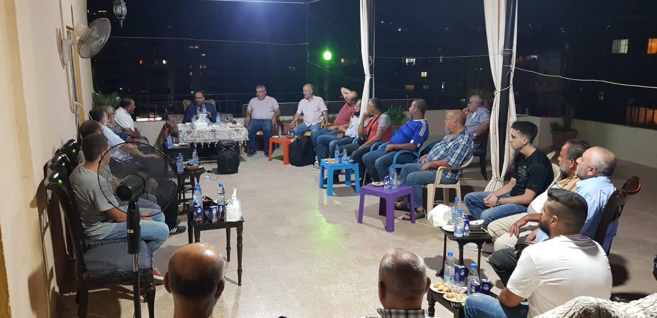 ‎من اجواء السهرة السياسية مع رئيس مركز باحث للدراسات الاستراتيجة البروفيسور يوسف نصرالله في مدينة صيدا